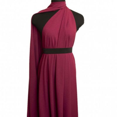 Ткань костюмная габардин "Меланж" 6151А, 172 гр/м2, шир.150см, цвет марсала - купить в Брянске. Цена 296.19 руб.