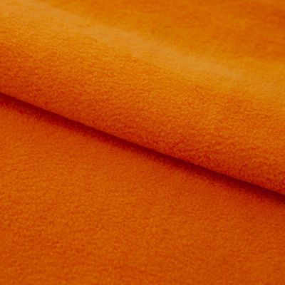 Флис DTY 16-1358, 250 г/м2, шир. 150 см, цвет оранжевый - купить в Брянске. Цена 640.46 руб.