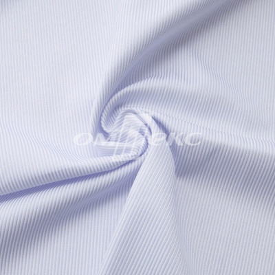 Ткань сорочечная Пула, 115 г/м2, 58% пэ,42% хл, шир.150 см, цв.1-голубой, (арт.107) - купить в Брянске. Цена 306.69 руб.