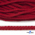 Шнур плетеный d-6 мм, круглый 70% хлопок 30% полиэстер, уп.90+/-1 м, цв.1064-красный - купить в Брянске. Цена: 588 руб.