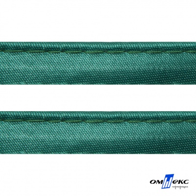 Кант атласный 140, шир. 12 мм (в упак. 65,8 м), цвет т.зелёный - купить в Брянске. Цена: 237.16 руб.