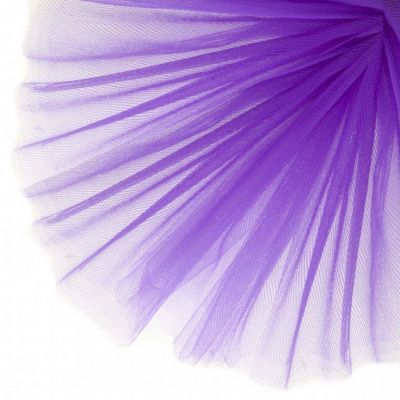 Фатин матовый 16-85, 12 гр/м2, шир.300см, цвет фиолетовый - купить в Брянске. Цена 96.31 руб.