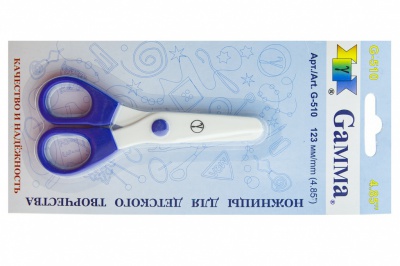 Ножницы G-510 детские 123 мм - купить в Брянске. Цена: 137.45 руб.