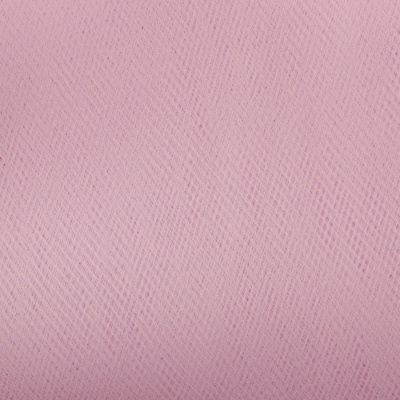 Фатин матовый 16-12, 12 гр/м2, шир.300см, цвет нежно-розовый - купить в Брянске. Цена 96.31 руб.
