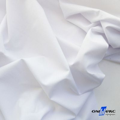 Ткань сорочечная Илер 100%полиэстр, 120 г/м2 ш.150 см, цв.белый - купить в Брянске. Цена 290.24 руб.