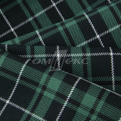 Ткань костюмная Клетка 25577, т.зеленый/зеленый./ч/бел, 230 г/м2, шир.150 см - купить в Брянске. Цена 539.74 руб.