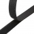 Липучка с покрытием ПВХ, шир. 25 мм (упак. 25 м), цвет чёрный - купить в Брянске. Цена: 14.93 руб.