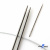 Спицы для вязания металлические d-2.5 мм круговые на тросике 53 см - купить в Брянске. Цена: 53.90 руб.