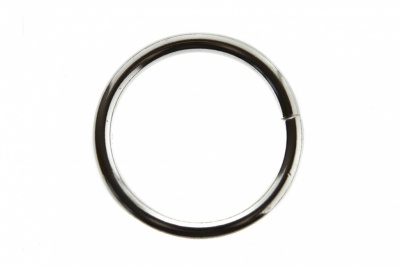 Кольцо металлическое d-3 х 32 мм, цв.-никель - купить в Брянске. Цена: 3.92 руб.