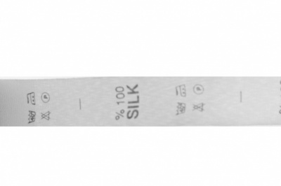 Состав и уход за тк.100% Silk (4000 шт) - купить в Брянске. Цена: 257.40 руб.
