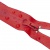 Молния водонепроницаемая PVC Т-7, 90 см, разъемная, цвет (820) красный - купить в Брянске. Цена: 61.18 руб.