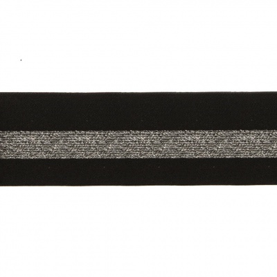 #2/6-Лента эластичная вязаная с рисунком шир.52 мм (45,7+/-0,5 м/бобина) - купить в Брянске. Цена: 69.33 руб.