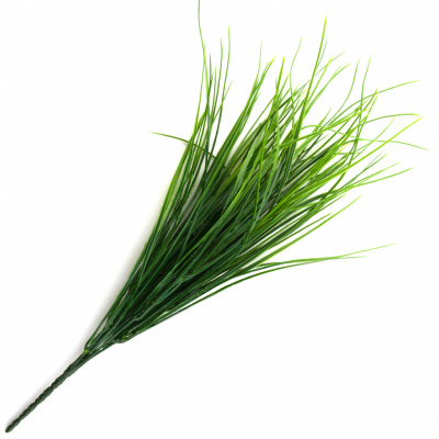 Трава искусственная -4, шт  (осока 50 см/8 см  7 листов)				 - купить в Брянске. Цена: 130.73 руб.