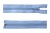 Спиральная молния Т5 351, 75 см, автомат, цвет св.голубой - купить в Брянске. Цена: 15.95 руб.