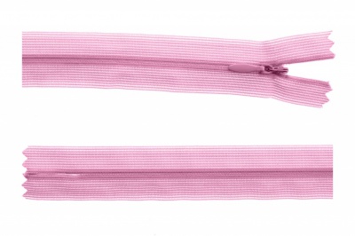 Молния потайная Т3 513, 50 см, капрон, цвет св.розовый - купить в Брянске. Цена: 8.62 руб.