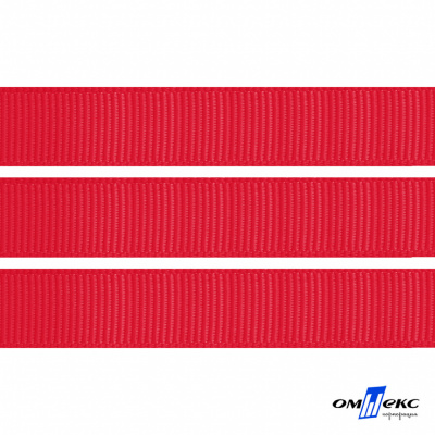 Репсовая лента 012, шир. 12 мм/уп. 50+/-1 м, цвет красный - купить в Брянске. Цена: 164.91 руб.
