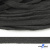 Шнур плетеный d-8 мм плоский, 70% хлопок 30% полиэстер, уп.85+/-1 м, цв.1026-серый - купить в Брянске. Цена: 735 руб.