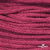 Шнур плетеный d-6 мм, 70% хлопок 30% полиэстер, уп.90+/-1 м, цв.1068-фуксия - купить в Брянске. Цена: 588 руб.