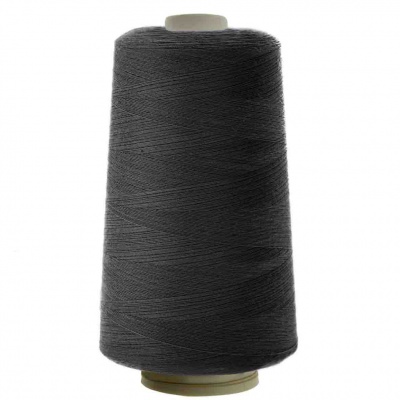 Швейные нитки (армированные) 28S/2, нам. 2 500 м, цвет чёрный - купить в Брянске. Цена: 139.91 руб.