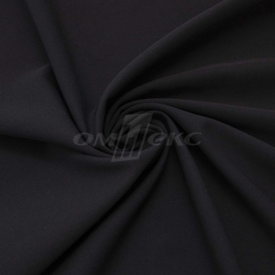 Ткань костюмная "Меган", 78%P 18%R 4%S, 205 г/м2 ш.150 см, цв-черный (Black) - купить в Брянске. Цена 392.32 руб.