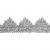 Тесьма металлизированная 0384-0240, шир. 40 мм/уп. 25+/-1 м, цвет серебро - купить в Брянске. Цена: 490.74 руб.