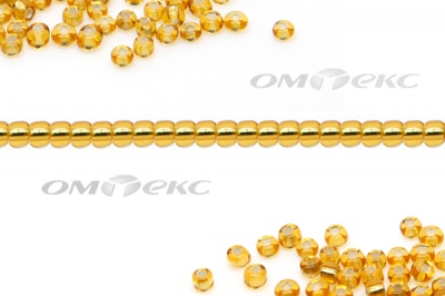 Бисер (SL) 11/0 ( упак.100 гр) цв.22 - золото - купить в Брянске. Цена: 53.34 руб.
