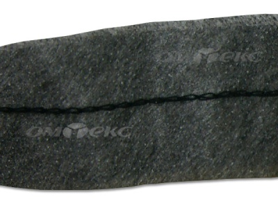 WS7225-прокладочная лента усиленная швом для подгиба 30мм-графит (50м) - купить в Брянске. Цена: 16.97 руб.