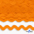 Тесьма вьюнчик 0381-0080, 8 мм/упак.33+/-1м, цвет 9511-оранжевый - купить в Брянске. Цена: 107.26 руб.