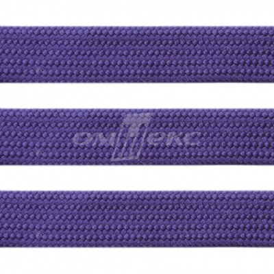 Шнур 15мм плоский (100+/-1м) №10 фиолетовый - купить в Брянске. Цена: 10.21 руб.