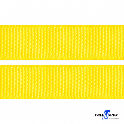 Репсовая лента 020, шир. 25 мм/уп. 50+/-1 м, цвет жёлтый - купить в Брянске. Цена: 301.80 руб.
