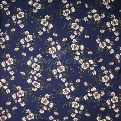 Плательная ткань "Фламенко" 3.2, 80 гр/м2, шир.150 см, принт растительный - купить в Брянске. Цена 239.03 руб.