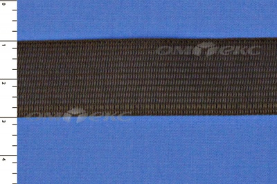 Окантовочная тесьма №216, шир. 22 мм (в упак. 100 м), цвет коричневый - купить в Брянске. Цена: 271.60 руб.