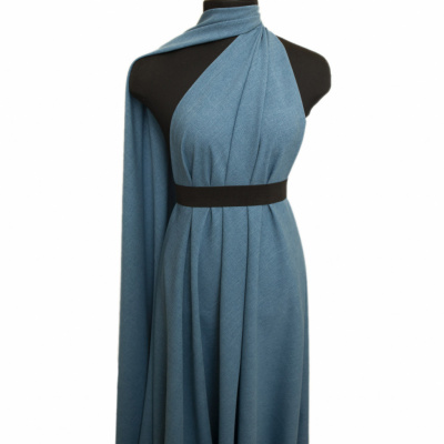 Ткань костюмная габардин "Меланж" 6107А, 172 гр/м2, шир.150см, цвет голубой - купить в Брянске. Цена 299.21 руб.