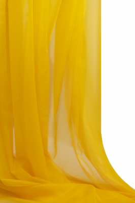 Портьерный капрон 13-0858, 47 гр/м2, шир.300см, цвет 21/жёлтый - купить в Брянске. Цена 137.27 руб.