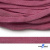 Шнур плетеный d-8 мм плоский, 70% хлопок 30% полиэстер, уп.85+/-1 м, цв.1029-розовый - купить в Брянске. Цена: 735 руб.