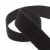Лента бархатная нейлон, шир.25 мм, (упак. 45,7м), цв.03-черный - купить в Брянске. Цена: 800.84 руб.