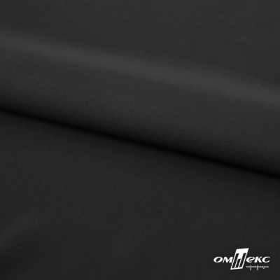 Плательная ткань "Невада", 120 гр/м2, шир.150 см, цвет чёрный - купить в Брянске. Цена 256.82 руб.