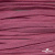 Шнур плетеный d-8 мм плоский, 70% хлопок 30% полиэстер, уп.85+/-1 м, цв.1029-розовый - купить в Брянске. Цена: 735 руб.