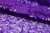 Сетка с пайетками №14, 188 гр/м2, шир.130см, цвет фиолетовый - купить в Брянске. Цена 371.02 руб.