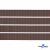 Репсовая лента 005, шир. 6 мм/уп. 50+/-1 м, цвет коричневый - купить в Брянске. Цена: 88.45 руб.