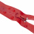 Молния водонепроницаемая PVC Т-7, 60 см, разъемная, цвет (820) красный - купить в Брянске. Цена: 49.39 руб.