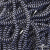 Шнурки #107-16, круглые 130 см, двухцветные цв.серый/чёрный - купить в Брянске. Цена: 31.89 руб.