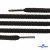 Шнурки #106-09, круглые 130 см, цв.чёрный - купить в Брянске. Цена: 21.92 руб.