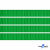 Репсовая лента 019, шир. 6 мм/уп. 50+/-1 м, цвет зелёный - купить в Брянске. Цена: 87.54 руб.