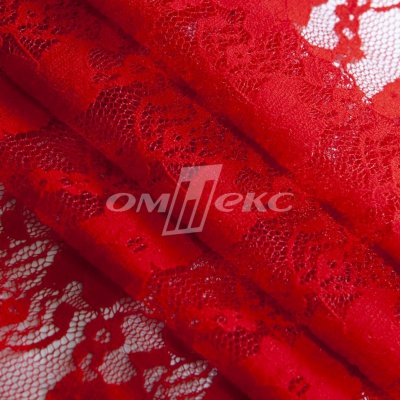 Кружевное полотно стрейч 15A61/RED, 100 гр/м2, шир.150см - купить в Брянске. Цена 1 580.95 руб.