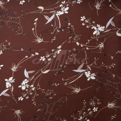 Плательная ткань "Фламенко" 2.2, 80 гр/м2, шир.150 см, принт растительный - купить в Брянске. Цена 239.03 руб.