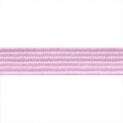 Резиновые нити с текстильным покрытием, шир. 6 мм ( упак.30 м/уп), цв.- 80-розовый - купить в Брянске. Цена: 155.22 руб.