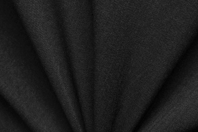 Ткань костюмная 21699 1144/1178, 236 гр/м2, шир.150см, цвет чёрный - купить в Брянске. Цена 455.40 руб.