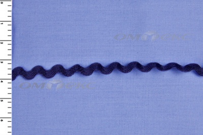 Тесьма плетеная "Вьюнчик"/т.синий - купить в Брянске. Цена: 48.03 руб.