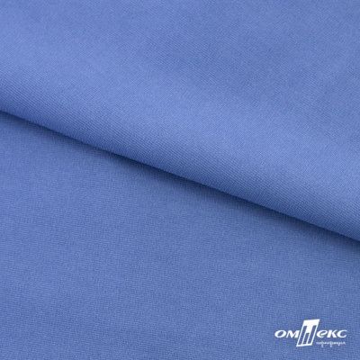 Трикотажное полотно Джерси Понте-де-Рома, 95% / 5%, 150 см, 290гм2, цв. серо-голубой, м - купить в Брянске. Цена 297 руб.